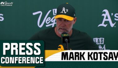 Athletics manager Mark Kotsay praises offense’s fight despite loss to Rays – NBC Sports Bay Area & California