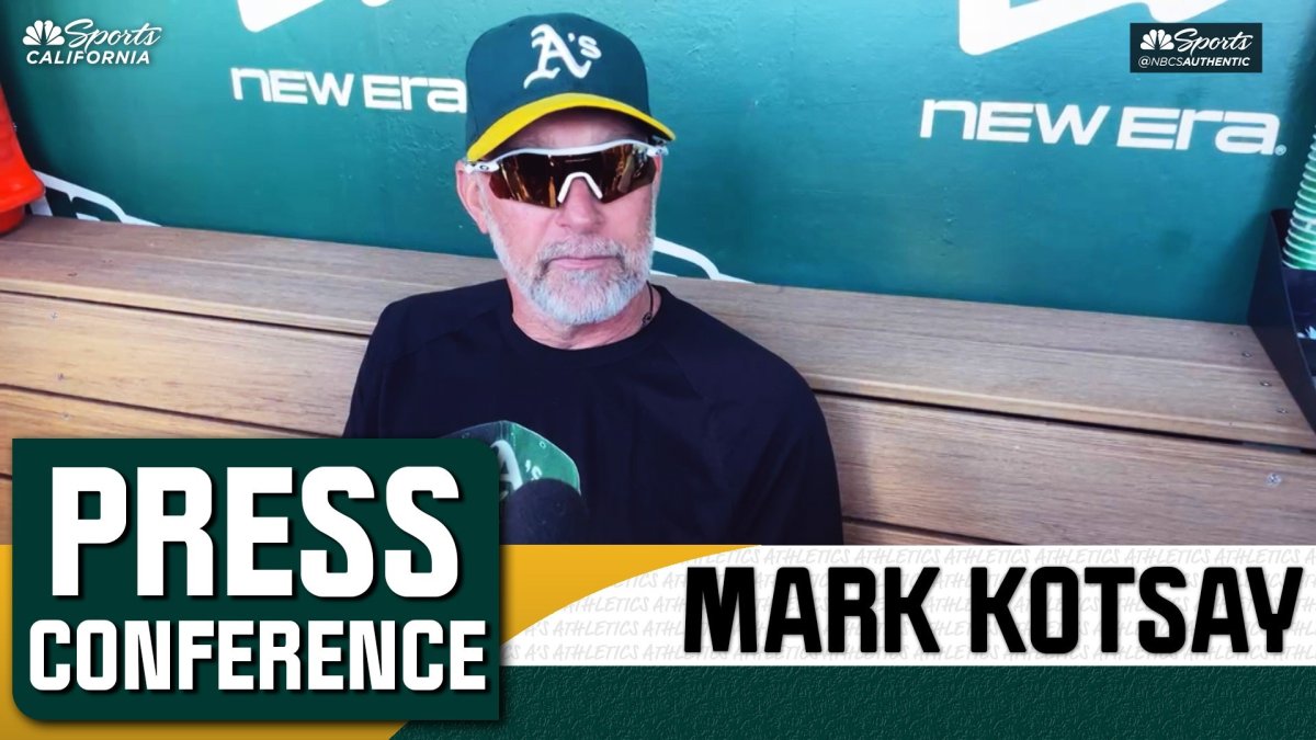 Athletics manager Mark Kotsay gives Denzel Clarke injury update – NBC Sports Bay Area & California