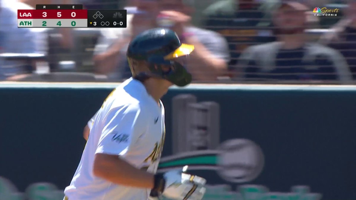 Nick Kurtz, Shea Langeliers homer to tie Athletics game – NBC Sports Bay Area & California