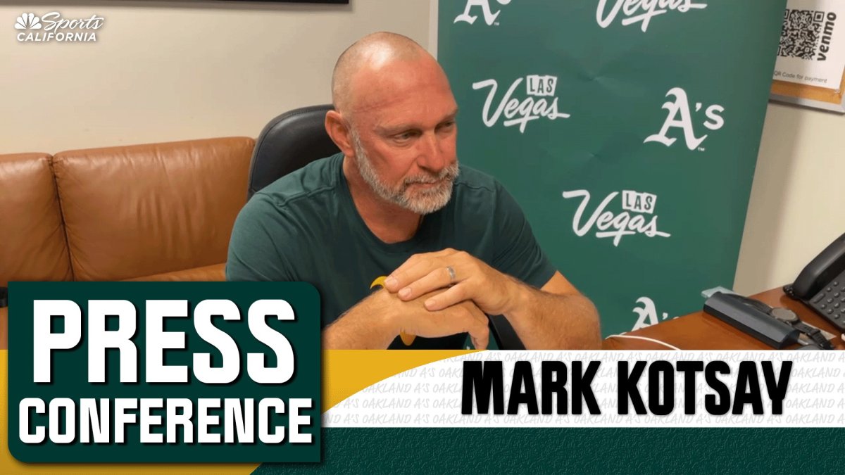 Mark Kotsay explains Athletics’ confidence in Jacob Lopez – NBC Sports Bay Area & California