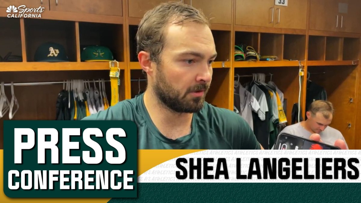Athletics’ Shea Langeliers shares game-winning homer mindset – NBC Sports Bay Area & California