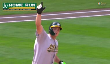 Nick Kurtz crushes 425-foot homer to add to Athletics’ lead – NBC Sports Bay Area & California