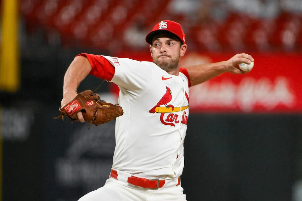 Steven Matz pitches against the Miami Marlins on July 28. The reliever was traded to the Red Sox on Wednesday.