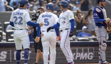 Straw stirs Blue Jays to 14-2 rout of Rangers