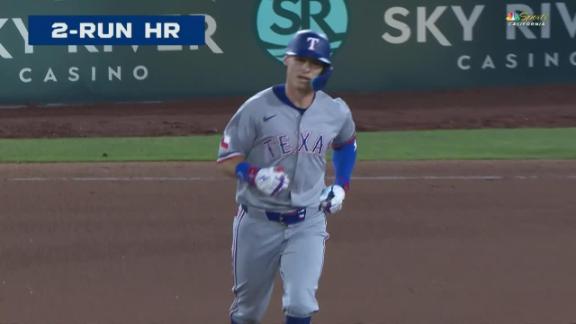 Rangers power past Athletics with home runs from Heim and Helman