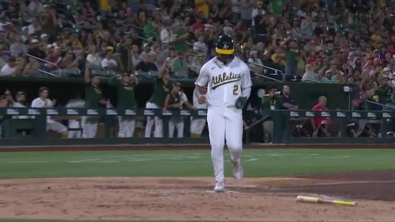 Morales, Rooker lead Athletics to 7-2 win over Angels