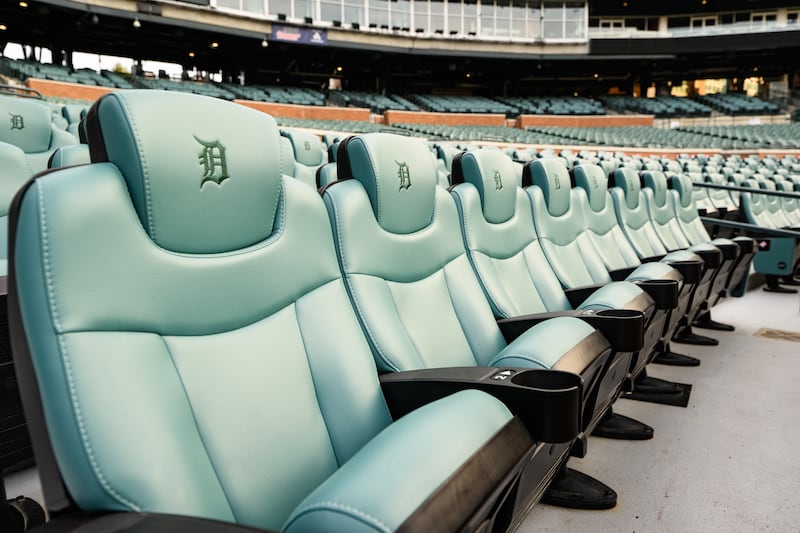 Detroit Tigers, Comerica Park seats