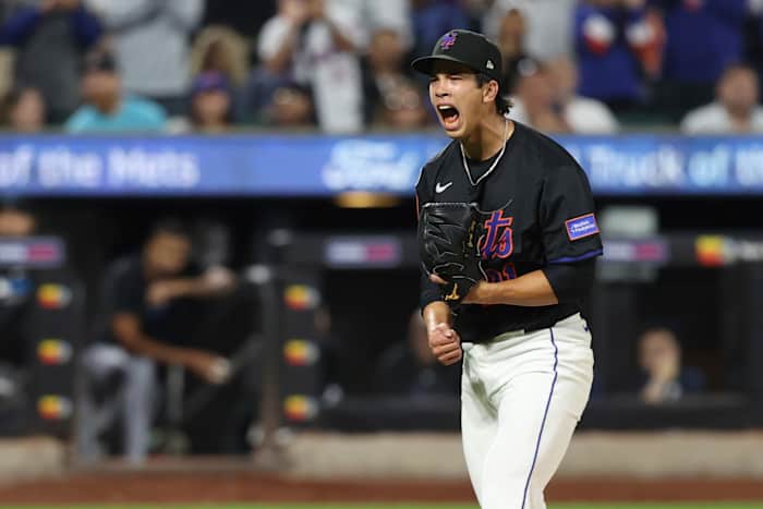 Tong pitches 5 innings in debut, Mets set team record for runs at home in 19-9 romp over Marlins