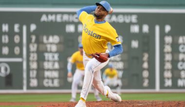 Red Sox lose hard-throwing reliever on waivers after struggles, DFA