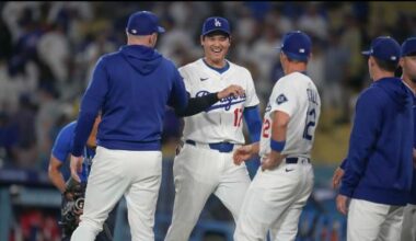 Shohei Ohtani gets first victory with Dodgers, striking out season-high 9 against Reds