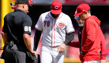 Reds pitcher makes first appearance in 16 months in minor league rehab stint