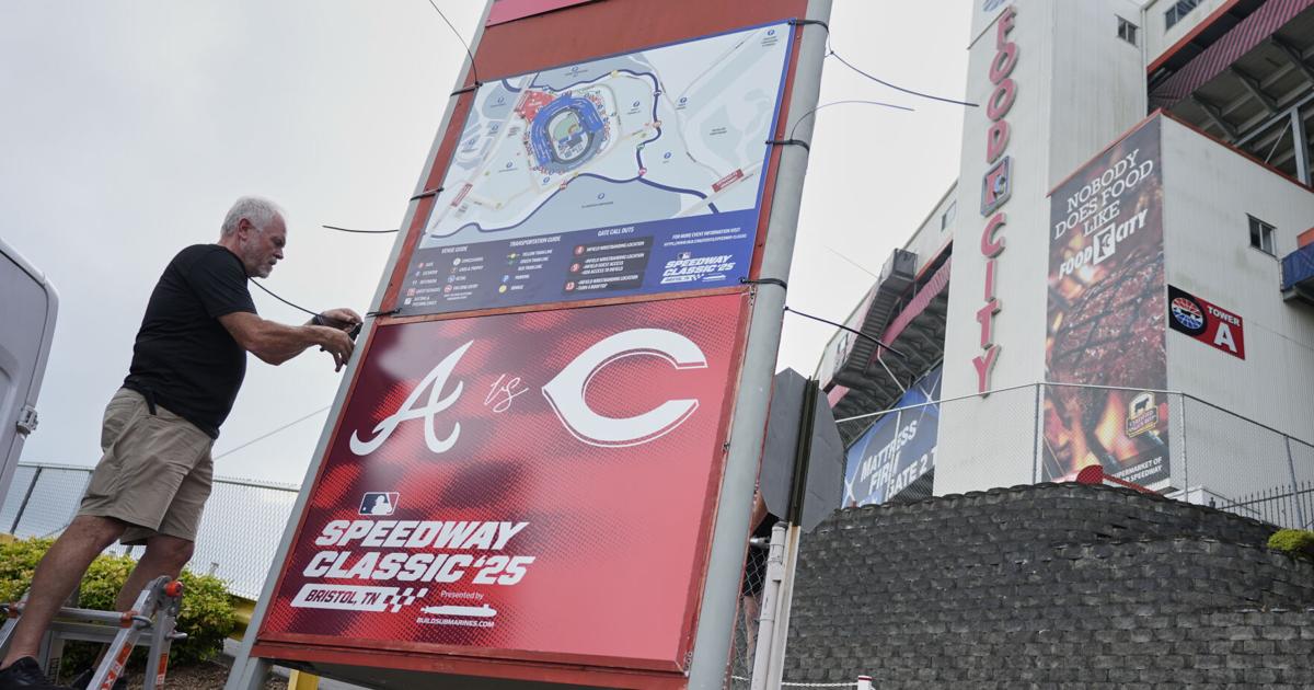 A baseball field in a racetrack? MLB's Speedway Classic makes history | News