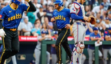 Photos: Rangers at Mariners - Union-Bulletin