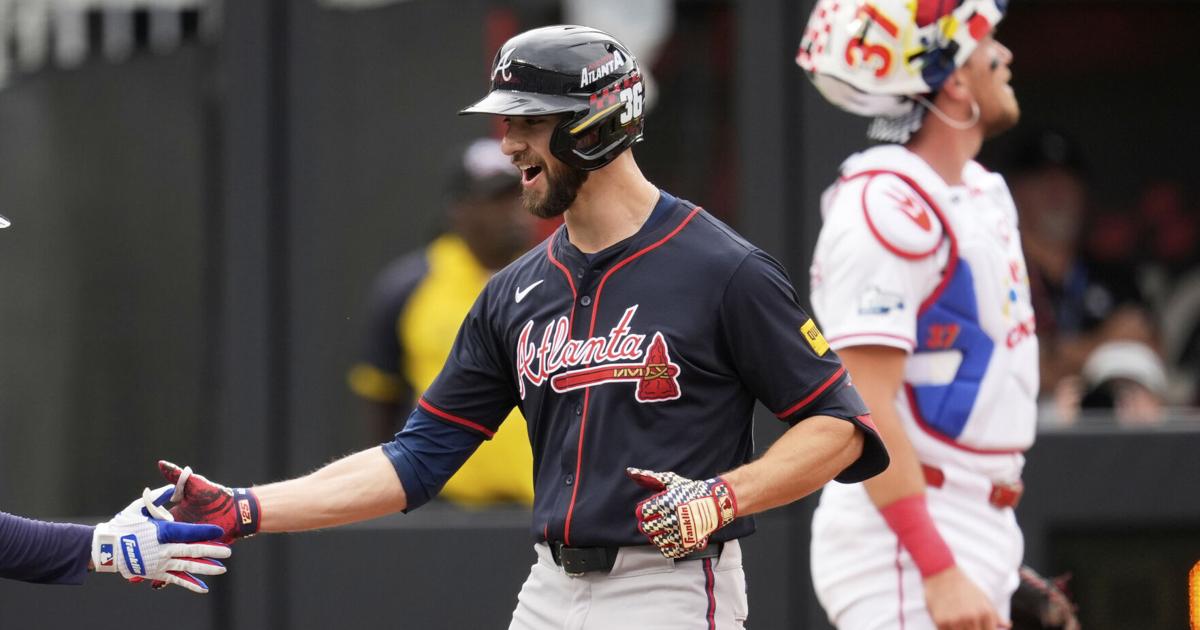 White goes deep twice as the Braves beat the Reds in rain-delayed MLB Speedway Classic at Bristol (copy) | United States