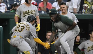 Shea Langeliers homers 3 times as the Athletics beat the Nationals 16-7 | MLB
