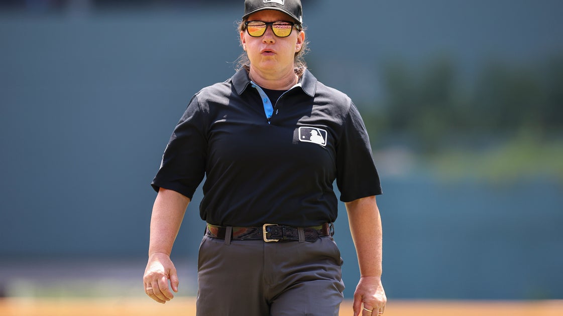 Jen Pawol Breaks MLB's Gender Barrier As The First Female Umpire To Work A Regular-Season Game