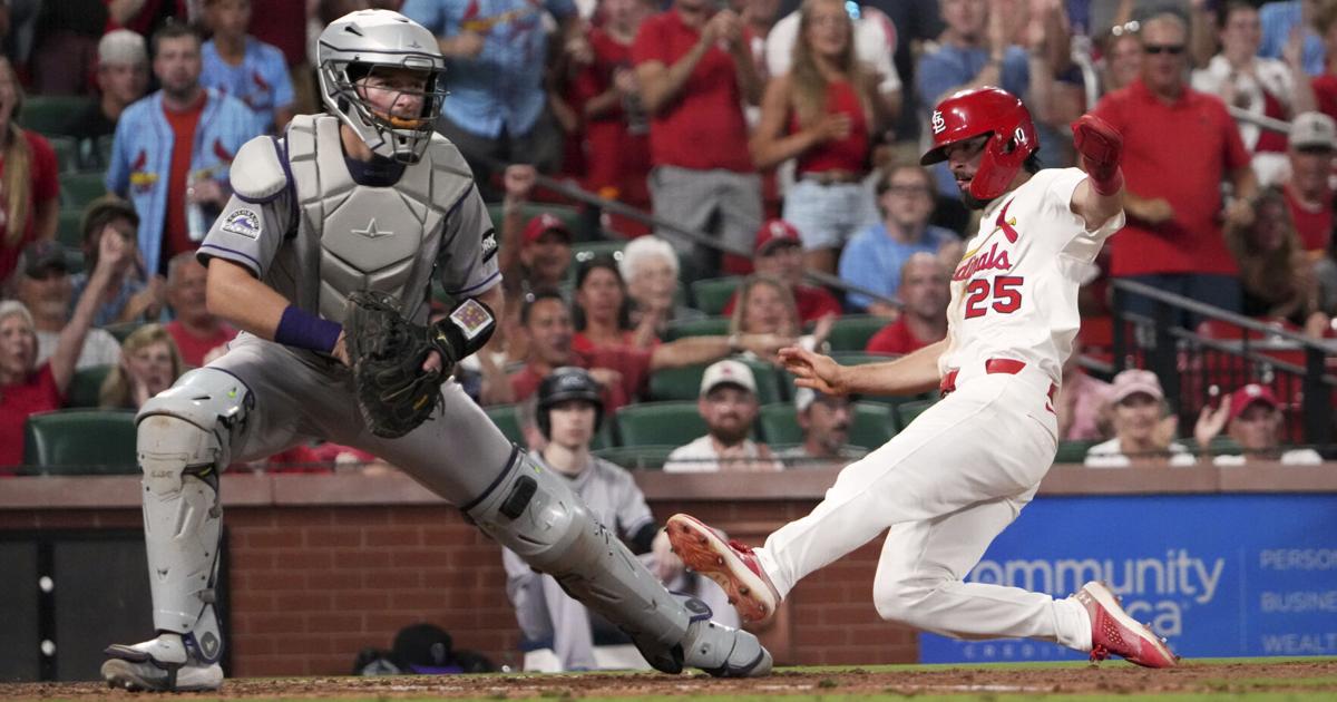 Donovan's two-run double in the eighth inning secures Cardinals' win over Rockies | National