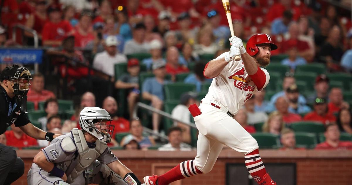 Brendan Donovan yanks Cardinals out of stupor, delivers pinch-hit double to upend Rockies - STLtoday.com