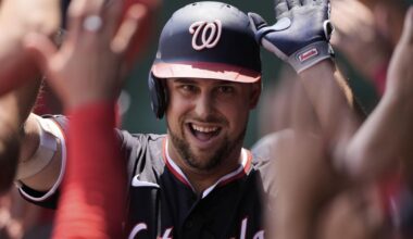 Red Sox sign 1B Nathaniel Lowe, who was cut by Nationals last week | MLB