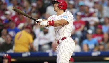 Phillies benefit a 3rd time on catcher’s interference call, this one against Mariners | MLB