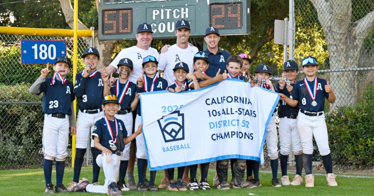 District 52 Little League All-Stars • Alpine 10s baseball cards | Local
