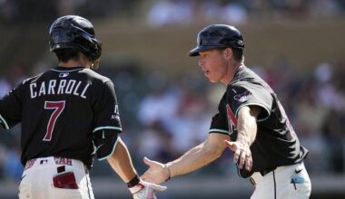 Diamondbacks remove 3rd-base coach from his role after a win in extras