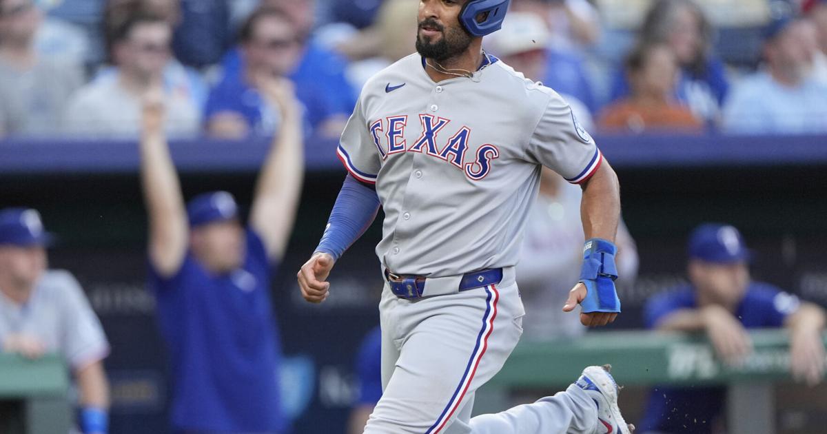 Rangers put Evan Carter on IL with broken wrist, still unsure of Marcus Semien's status | MLB