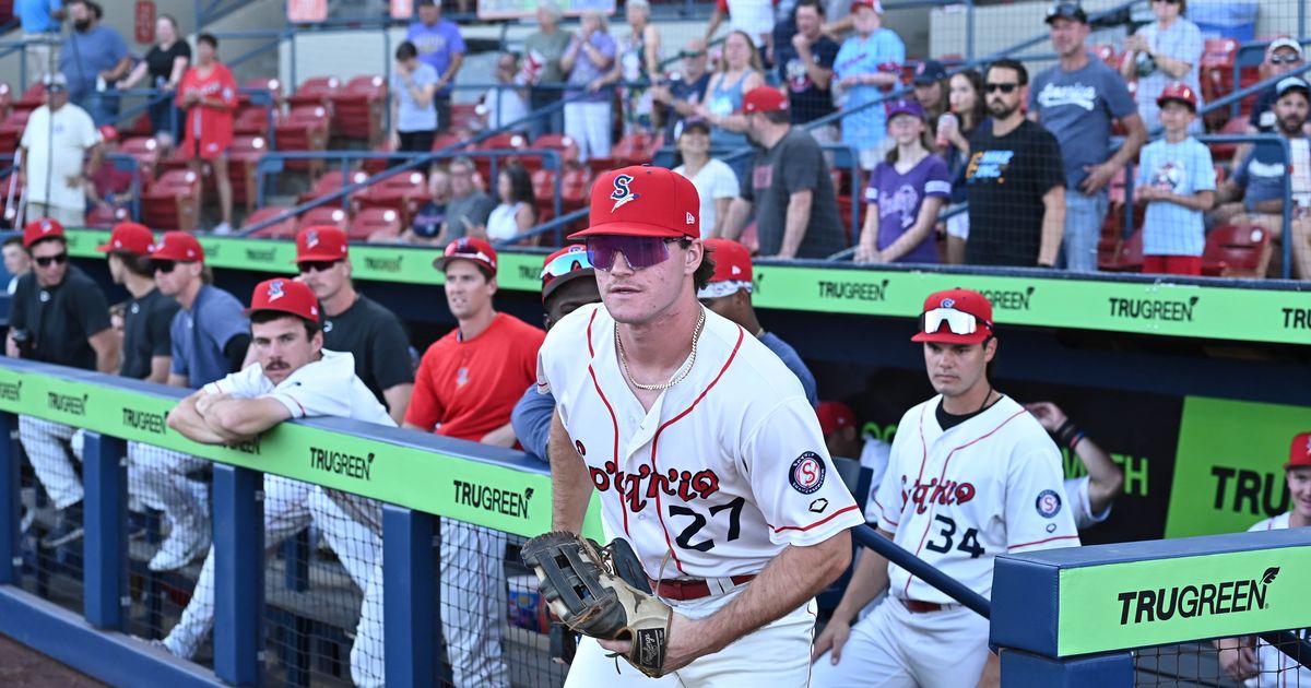 Outfielder Max Belyeu making the most of his time down the stretch with Spokane Indians after down time this summer
