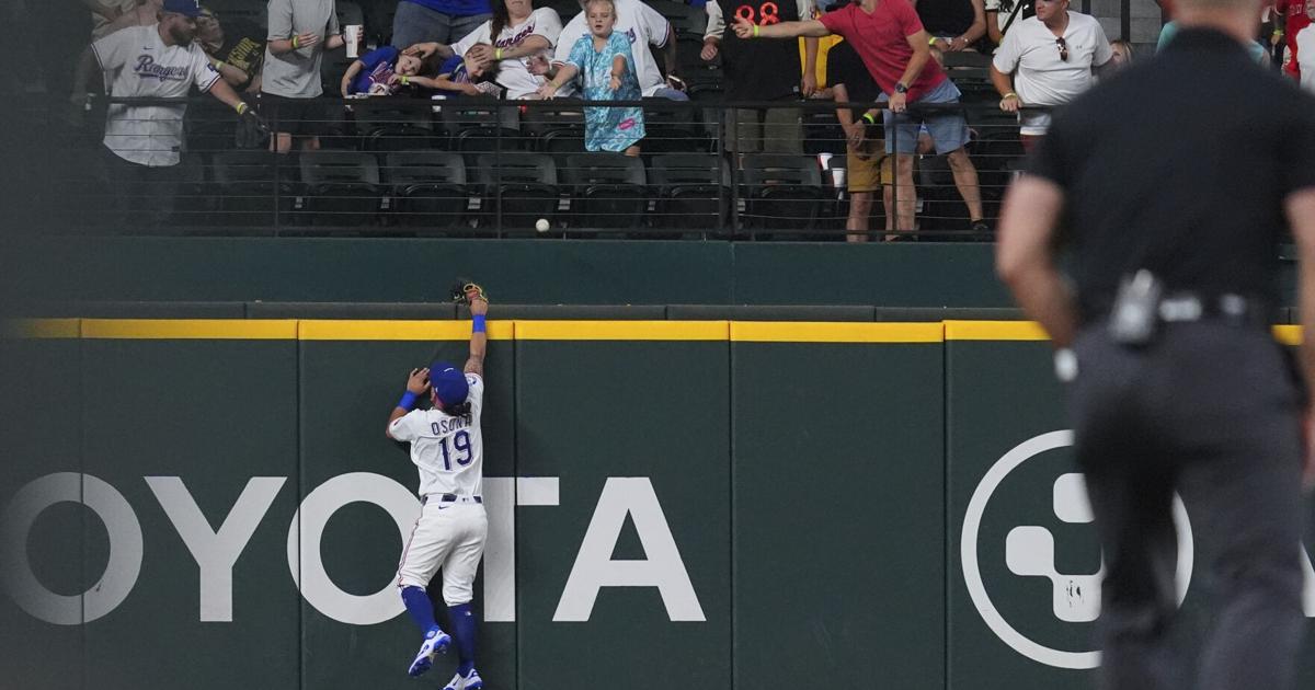 Angels get 1st-pitch HR in a 4-0 win over Rangers and deGrom with manager Ron Washington watching | Region