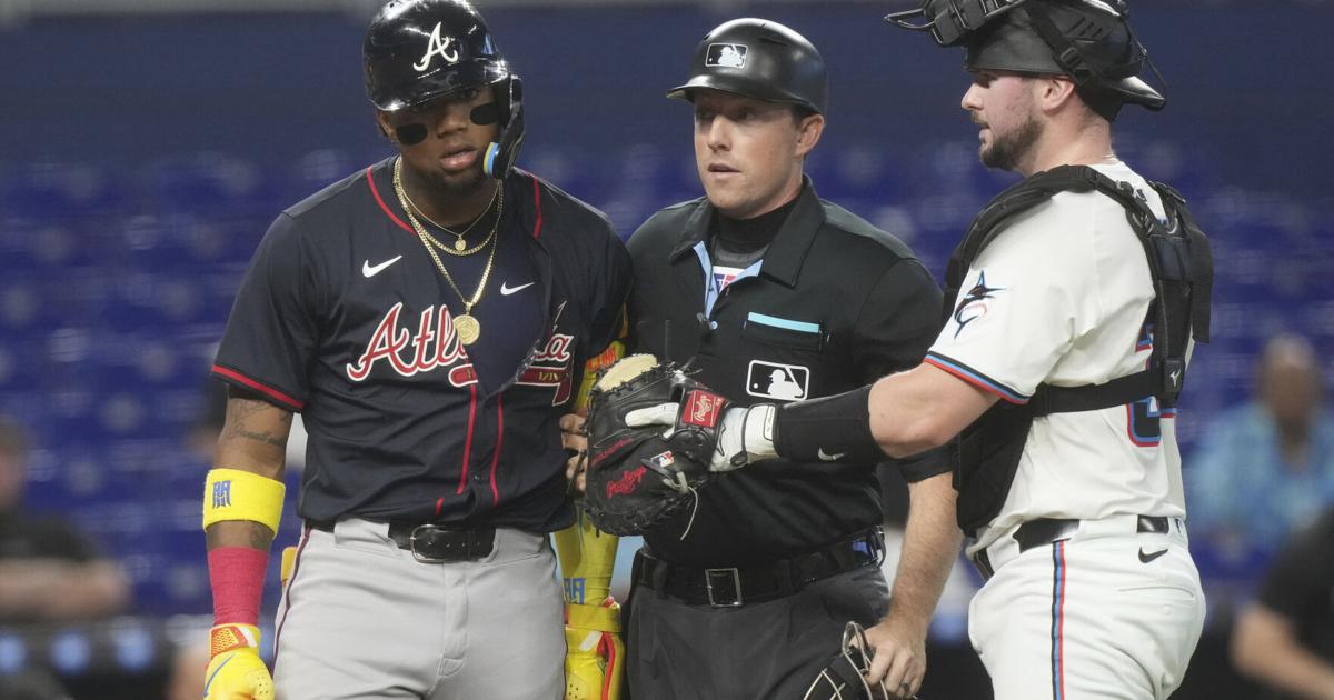 Ozzie Albies homers again as the Atlanta Braves beat the Miami Marlins 12-1 | Sports