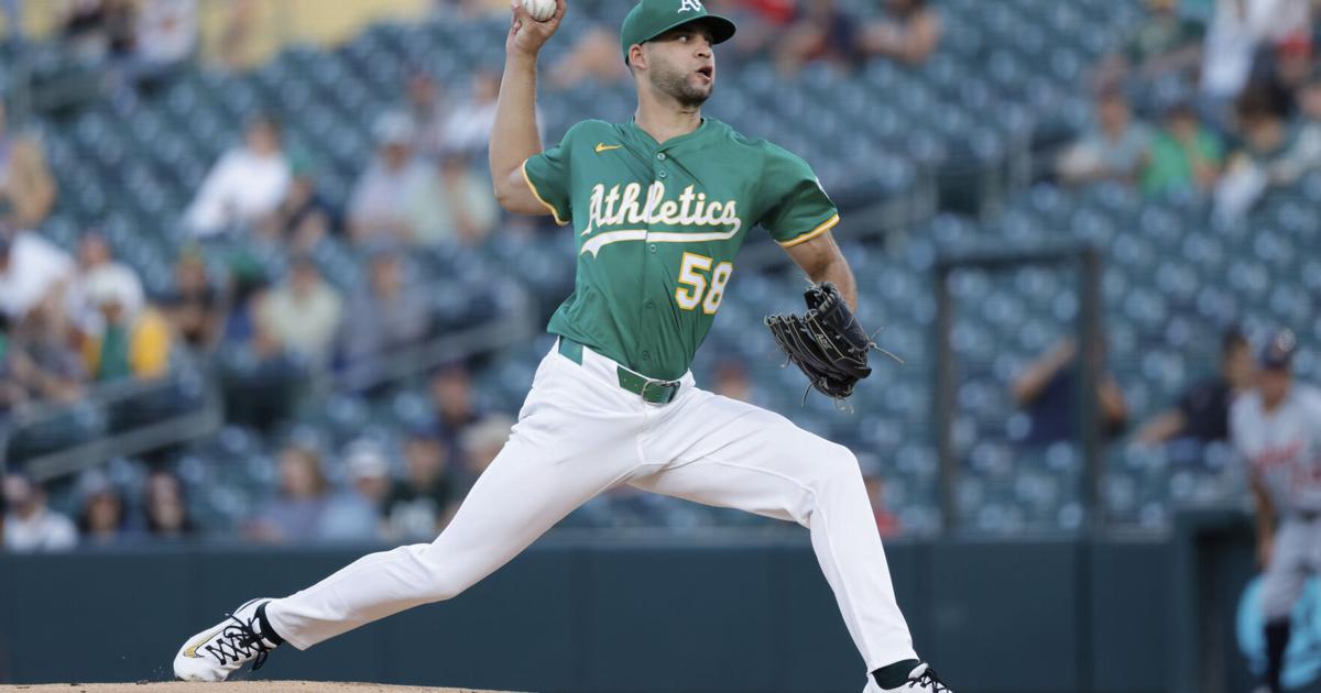 A's shut out Tigers for 3-game sweep | MLB