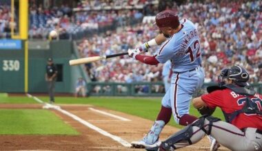 Phillies slugger Kyle Schwarber hits 4 homers in game against Braves | National Sports
