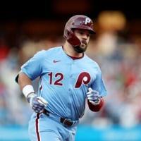 Schwarber hits historic four homers but misses rare shot at five | National