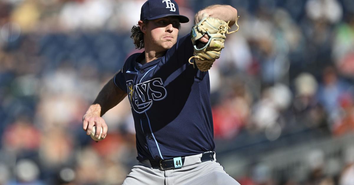 CORRECTION Rays Nationals Baseball - Yakima Herald-Republic