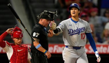 Shohei Ohtani lines into triple play and later homers, but Angels rally to beat Dodgers 7-6 in 10