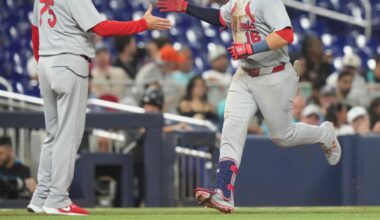 Cardinals snap 5-game losing streak with 8-3 win over Marlins