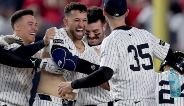Yankees win in a walk-off against Padres at the Stadium