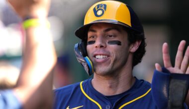 Brewers scored 38 runs in three games....and MLB social media noticed