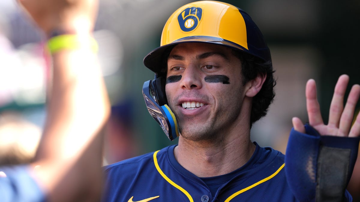 Brewers scored 38 runs in three games....and MLB social media noticed