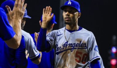 Mookie Betts, Dodgers continue looking for answers to brutal slump