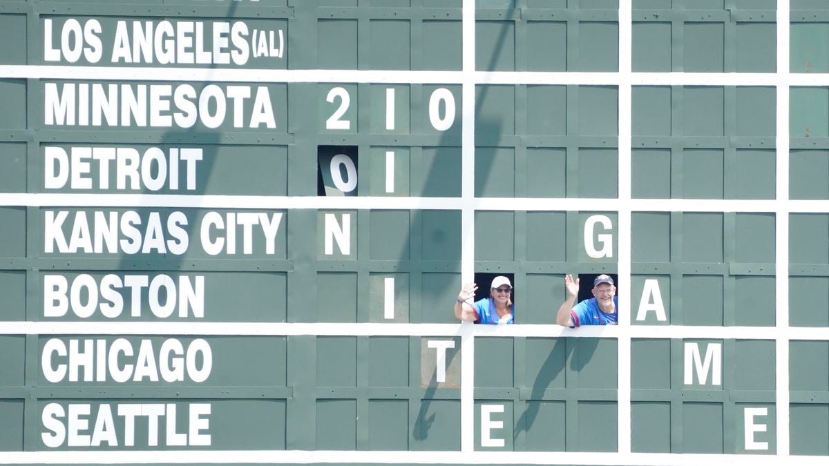 'Hard not to' scoreboard watch in race. Except at GABP