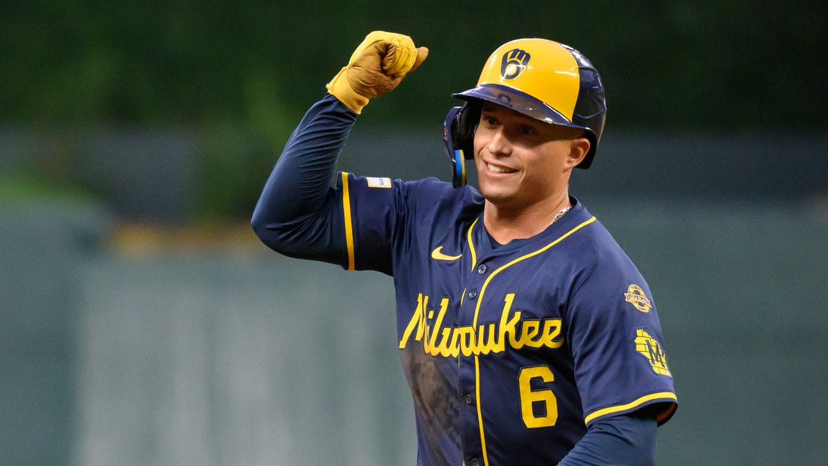 Brewers' Isaac Collins has improving odds for NL rookie of the year