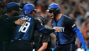 Tigers edge Angels on Vierling's three-run homer in eighth inning