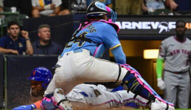 Blake Perkins ends Brewers' win by cutting down potential tying run