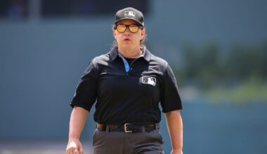 Jen Pawol becomes first female umpire called up to MLB