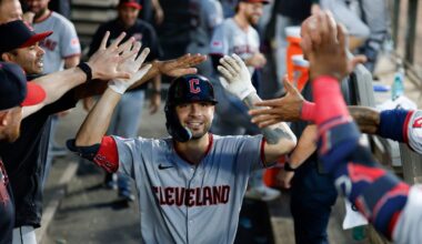 Guardians score 5th straight win, C.J. Kayfus hits 1st career home run