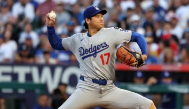 Shohei Ohtani pitching tonight: Dodgers-Angels stats