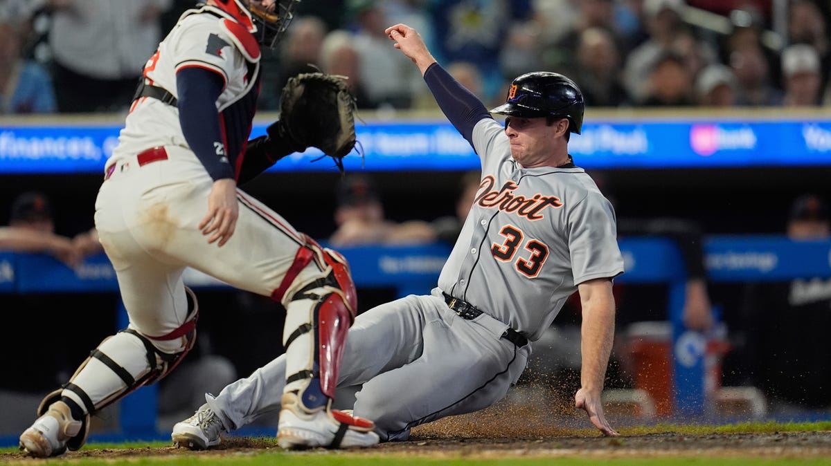 Tigers erase 3-0 deficit, beat Twins in opener in 11 innings