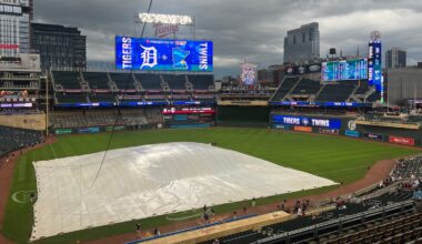 Detroit Tigers rain delay vs Minnesota Twins: Game underway