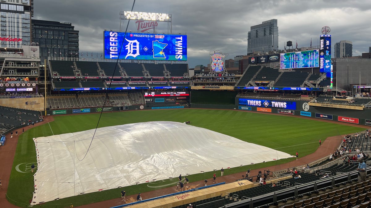 Detroit Tigers rain delay vs Minnesota Twins: Game underway